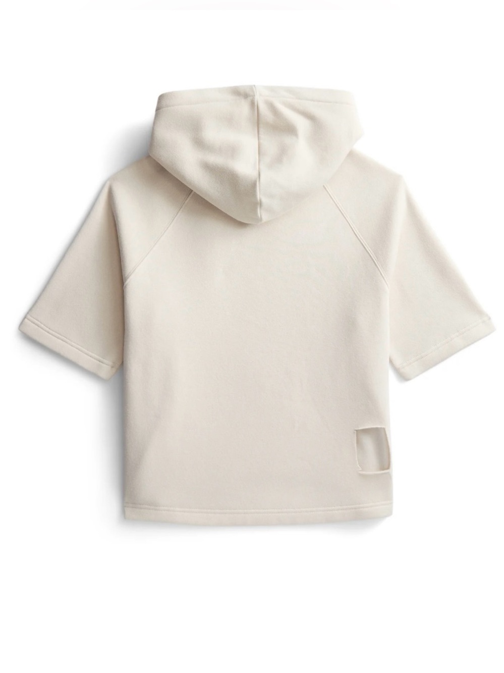 NEW WEEKEND ACADEMY Fleece Hoodie with Short Sleeves XL 14 - 16 Birch Boy’s - Picture 3 of 16